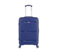 Valise Weekend CENTAURE 4 Roues - bleu - OBAGO 65x42x26cm