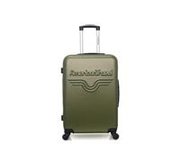 american travel - valise weekend abs chelsea 4 roues 65 cm - kaki kaki