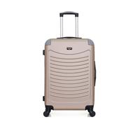 Valise Weekend CONGO 4 Roues - beige - WAVE PARIS 65x41x26cm