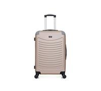 - valise weekend congo 65 cm 4 roues - beige