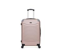 - valise weekend congo 65 cm 4 roues - rose dore