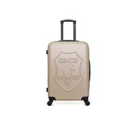 gentleman farmer - valise weekend damon 65 cm 4 roues - blanc blanc G