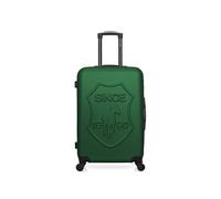 - valise weekend abs damon 4 roues 65 cm - vert fonce