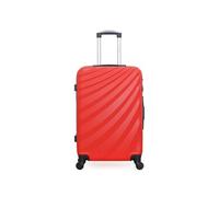 - valise weekend abs danube 4 roues 65 cm - corail