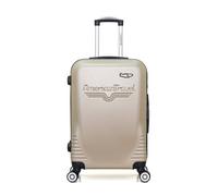 Valise Weekend DC 4 Roues - beige - AMERICAN TRAVEL 65x41x26cm