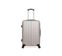 hero - valise weekend fogo 65 cm 4 roues - beige beige G