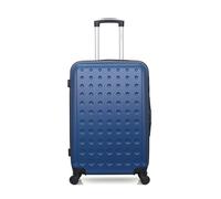 HERO - Valise Weekend ABS TAURUS 65 cm 4 Roues Bleu