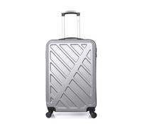 - valise weekend abs hierro 65 cm 4 roues - gris