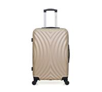 Valise Weekend LAGOS 4 Roues - beige - HERO 65x41x26cm