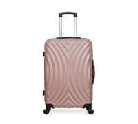 hero - valise weekend lagos 65 cm 4 roues - rose dore rose dore G