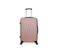 hero - valise weekend lagos 65 cm 4 roues - rose dore rose dore G