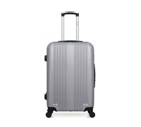 hero - valise weekend abs lipari 65 cm 4 roues - gris gris