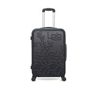 - valise weekend abs naïs 4 roues 65 cm - noir