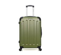 bluestar - valise weekend abs madrid 4 roues 65 cm - kaki
