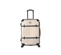 gerard pasquier - valise weekend abs marguerite 4 roulettes 65 cm - beige beige