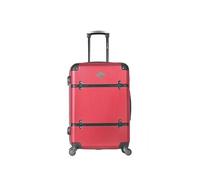 GERARD PASQUIER - Valise Weekend ABS MARGUERITE 4 Roulettes 65 cm Rouge