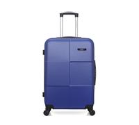 BLUESTAR - Valise Weekend ABS MIAMI 4 Roues 65 cm Bleu