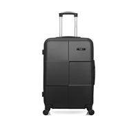 BLUESTAR - Valise Weekend ABS MIAMI 4 Roues 65 cm Noir