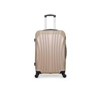 HERO - Valise Weekend ABS MOSCOU 65 cm 4 Roues Beige