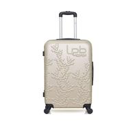 Valise Weekend NAIS 4 Roues - BEIGE - LPB LUGGAGE 65x41x26cm