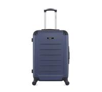 bluestar - valise weekend abs opera 4 roues 65 cm - marine