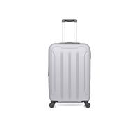 hero - valise weekend abs pirin-s 65 cm 4 roues - gris gris