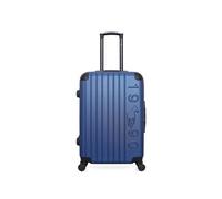 gentleman farmer - valise weekend abs porter 4 roues 65 cm - marine marine