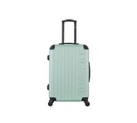 - valise weekend abs porter 4 roues 65 cm - vert eau