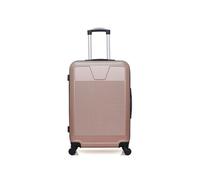 WAVE PARIS - Valise Weekend SELENGA 65 cm 4 Roues - ROSE