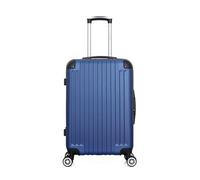 Valise Weekend TAGE 4 Roues - bleu - WAVE PARIS 65x41x26cm