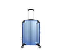 - valise weekend tage 65 cm 4 roues - bleu dore