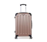 bluestar - valise weekend tunis 65 cm 4 roues - rose dore rose dore