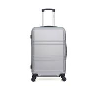 hero - valise weekend utah 65 cm 4 roues - gris gris G