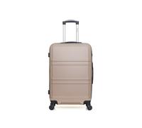 - valise weekend utah 65 cm 4 roues - beige