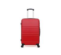- valise weekend utah 65 cm 4 roues - rouge