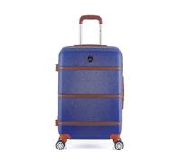 Valise Weekend WALTER 4 Roues - bleu - GENTLEMAN FARMER 65x41x26cm