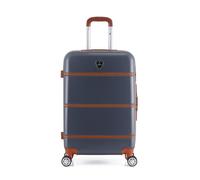 gentleman farmer - valise weekend walter 65 cm 4 roues - gris fonce gris fonce
