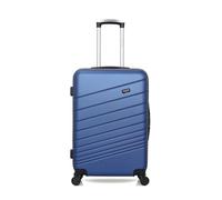 wave paris - valise weekend abs tigre 4 roues 65 cm - marine marine