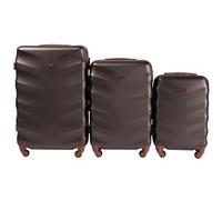 Valise Wings Albatross (x3) Marron 97/63/38 L