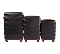 Valise Wings Albatross (x3) Noir 97/63/38 L