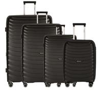 Valises - BEMON - Lot de 4 - Rigide - Noir - Cadenas TSA - 360° Roulettes