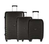 Valises - BEMON - Paris - Lot de 3 - Rigide - Noir - Cadenas TSA