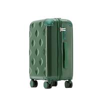 Valises Cabine à roulettes, Valise Rigide Extensible, légère et de Grande capacité, avec Double système de Verrouillage TSA(Green,20 inch)