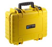 Valises d'extérieur B&W type 4000 jaune + séparateur