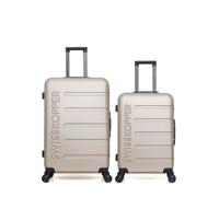 Valises grand format - SWISS KOPPER - AIGLE - Lot de 2 - Souple - Cadenas TSA - 4 roulettes 360°