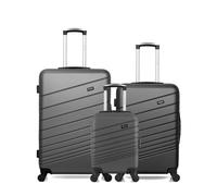 Valises grand format, weekend et cabine XXS TIGRE - gris - WAVE PARIS 75x47x29cm