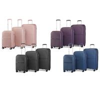 Valises Kono : Trousse de toilette + bagage cabine + petite valise + grande valise / Bleu marine