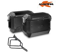 KMS36BPACK2 - Paire de valises latérales Kappa MONOKEY K-MISSION aluminium 36 Lt