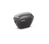 Shad Valises latérales SH23 – Alu Look – Ouverture par le haut – Noir