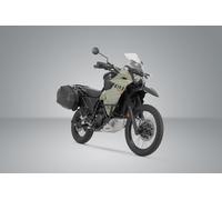 Valises latérales + supports AERO ABS 2X25L - compatible avec KAWASAKI KLR 650